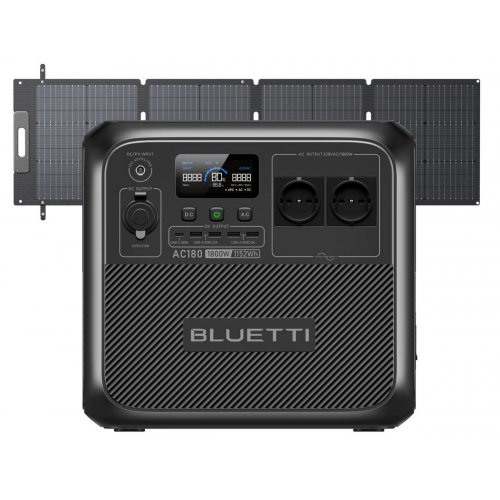 Зарядная станция BLUETTI AC180 1800W 1152Wh купить в Украине: Киев, Днепр, Харьков, Одесса  | Низкая цена, отзывы, характеристики от TELEMART фото