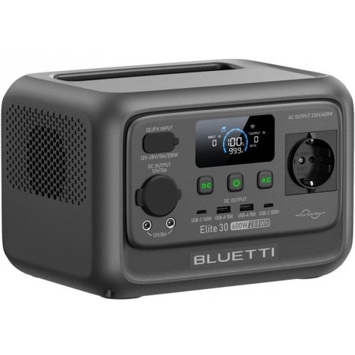 Зарядная станция BLUETTI Elite 30 V2 600W 288Wh купить в Украине: Киев, Днепр, Харьков, Одесса  | Низкая цена, отзывы, характеристики от TELEMART фото