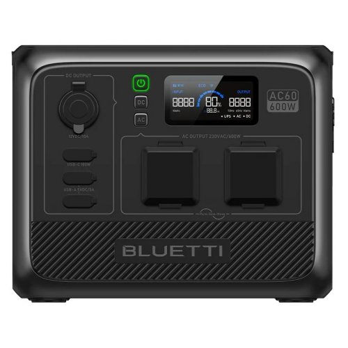Зарядная станция BLUETTI AC60 600W 403Wh купить в Украине: Киев, Днепр, Харьков, Одесса  | Низкая цена, отзывы, характеристики от TELEMART фото