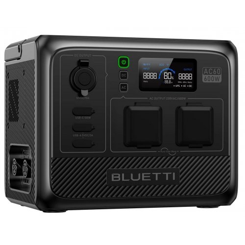 Зарядная станция BLUETTI AC60 600W 403Wh купить в Украине: Киев, Днепр, Харьков, Одесса  | Низкая цена, отзывы, характеристики от TELEMART фото