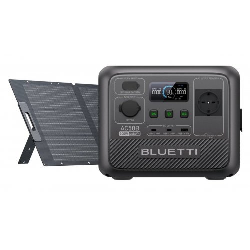Зарядна станція BLUETTI AC50B 700W 448Wh купити в Україні: Київ, Львів, Хмельницький, Тернопіль, Івано-Франківськ | Низька ціна, відгуки, характеристики від TELEMART фото