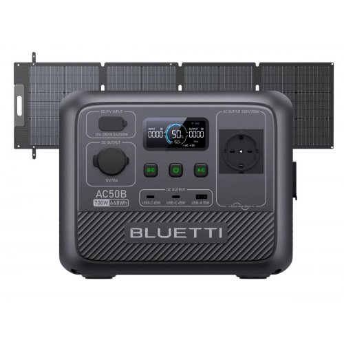 Зарядна станція BLUETTI AC50B 700W 448Wh купити в Україні: Київ, Львів, Хмельницький, Тернопіль, Івано-Франківськ | Низька ціна, відгуки, характеристики від TELEMART фото