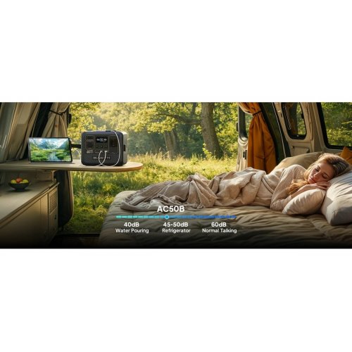 Зарядна станція BLUETTI AC50B 700W 448Wh купити в Україні: Київ, Львів, Хмельницький, Тернопіль, Івано-Франківськ | Низька ціна, відгуки, характеристики від TELEMART фото