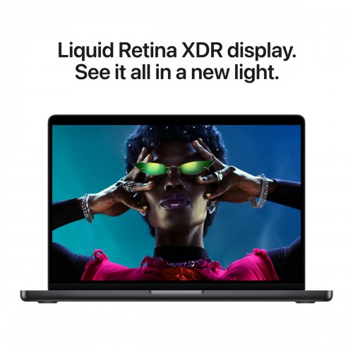 Ноутбук Apple MacBook Pro 14" M5 24/1TB 2025 (MDE34UA/A) Space Black купить в Украине: Киев, Днепр, Харьков, Одесса  | Низкая цена, отзывы, характеристики от TELEMART фото