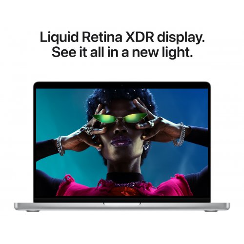 Ноутбук Apple MacBook Pro 14" M5 16/1TB 2025 (MDE54UA/A) Silver купить в Украине: Киев, Днепр, Харьков, Одесса  | Низкая цена, отзывы, характеристики от TELEMART фото