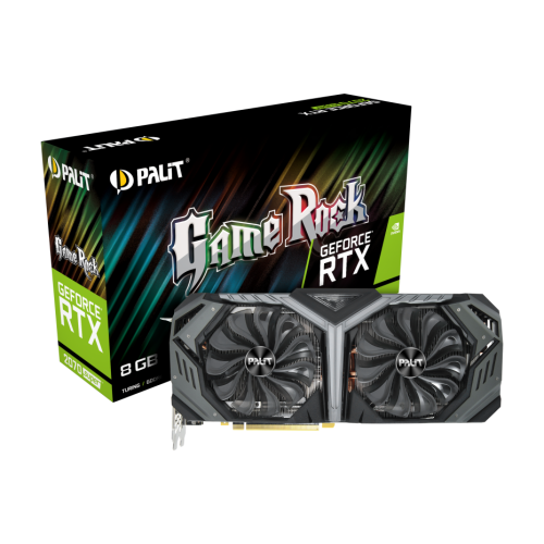 Відеокарта Palit GeForce RTX 2070 Super GameRock 8192MB (NE6207S020P2-1040G) (Відновлено продавцем, 825792) купити в Україні: Київ, Львів, Хмельницький, Тернопіль, Івано-Франківськ | Перевірка сумісності, низька ціна, відгуки, характеристики від TELEMART фото