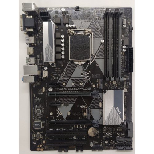 Материнська плата Asus PRIME B360-PLUS (s1151-V2, Intel B360) (Відновлено продавцем, 825834) купити в Україні: Київ, Львів, Хмельницький, Тернопіль, Івано-Франківськ | Перевірка сумісності, низька ціна, відгуки, характеристики від TELEMART фото