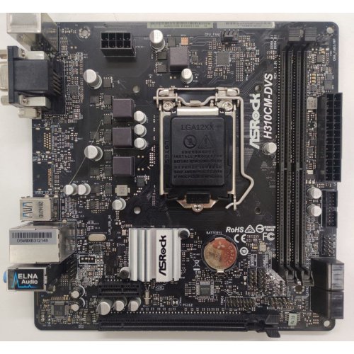 Материнська плата AsRock H310CM-DVS (s1151-V2, Intel H310) (Відновлено продавцем, 825844) купити в Україні: Київ, Львів, Хмельницький, Тернопіль, Івано-Франківськ | Перевірка сумісності, низька ціна, відгуки, характеристики від TELEMART фото