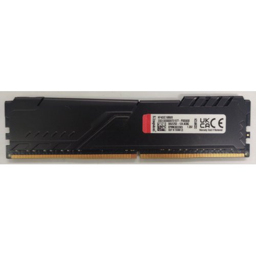 Озп Kingston DDR4 8GB 3200Mhz FURY Beast Black (KF432C16BB/8) (Відновлено продавцем, 825887) купити в Україні: Київ, Львів, Хмельницький, Тернопіль | Перевірка сумісності, низька ціна, відгуки, характеристики від TELEMART фото
