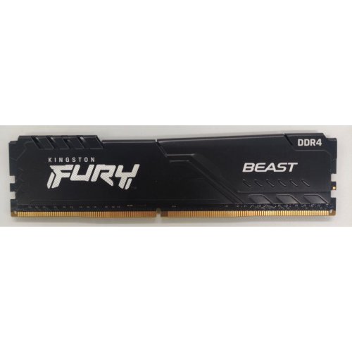 Озп Kingston DDR4 8GB 3600Mhz FURY Beast Black (KF436C17BB/8) (Відновлено продавцем, 825889) купити в Україні: Київ, Львів, Хмельницький, Тернопіль | Перевірка сумісності, низька ціна, відгуки, характеристики від TELEMART фото
