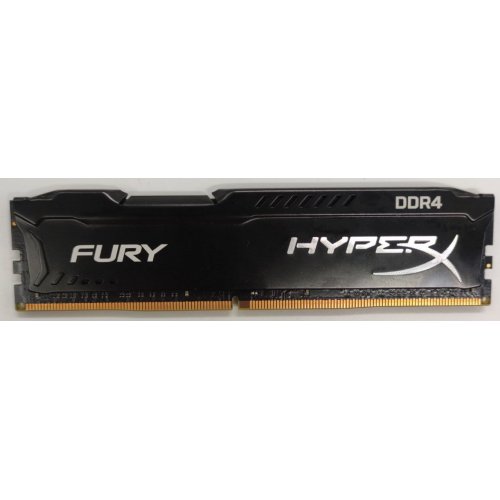 Озп Kingston DDR4 8GB 2666MHz HyperX FURY Black (HX426C15FB/8) (Відновлено продавцем, 825892) купити в Україні: Київ, Львів, Хмельницький, Тернопіль | Перевірка сумісності, низька ціна, відгуки, характеристики від TELEMART фото