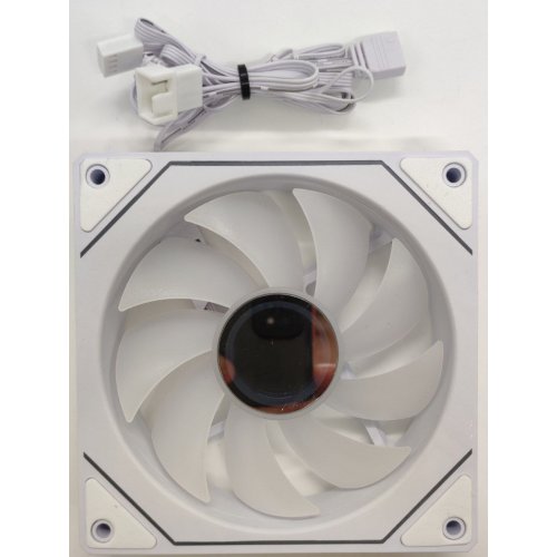 Кулер для корпуса SAMA YF1202I ARGB White (Восстановлено продавцом, 825930) купить в Украине: Киев, Днепр, Харьков, Одесса  | Проверка совместимости, низкая цена, отзывы, характеристики от TELEMART фото