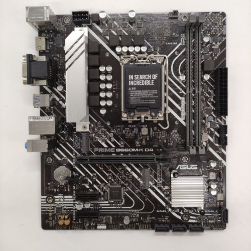 Материнська плата Asus PRIME B660M-K D4 (s1700, Intel B660) (Відновлено продавцем, 825946) купити в Україні: Київ, Львів, Хмельницький, Тернопіль, Івано-Франківськ | Перевірка сумісності, низька ціна, відгуки, характеристики від TELEMART фото