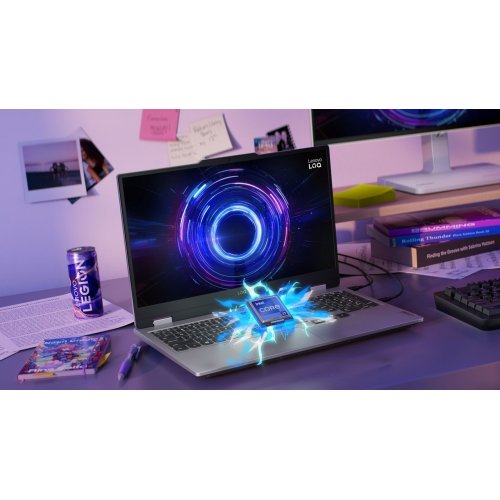 Ноутбук Lenovo LOQ 15IRX10 (83JE00Y1RA) Luna Grey купить в Украине: Киев, Днепр, Харьков, Одесса  | Низкая цена, отзывы, характеристики от TELEMART фото