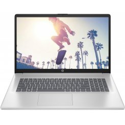 Ноутбук HP 17-cn4041ua (CS8B9EA) Natural Silver / 17.3″ (1920x1080, IPS) / Intel Core 7 150U (1.8-5.4 ГГц), 10 ядер / Intel Graphics / 16 ГБ (DDR4) / 512 ГБ (SSD) / DOS