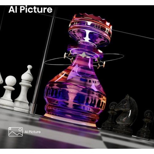 Телевизор Hisense 100" 100E7Q PRO Black купить в Украине: Киев, Днепр, Харьков, Одесса  | Низкая цена, отзывы, характеристики от TELEMART фото