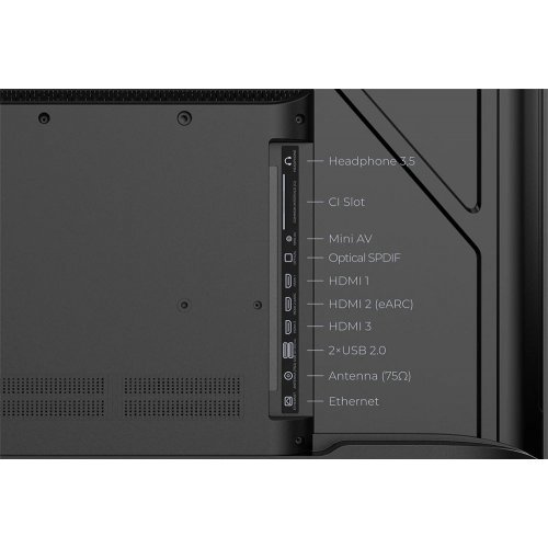 Телевізор Kivi 50" 50U820KB Black купити в Україні: Київ, Львів, Хмельницький, Тернопіль, Івано-Франківськ | Низька ціна, відгуки, характеристики від TELEMART фото