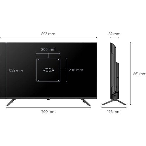 Телевізор Kivi 40" 40F820KB Black купити в Україні: Київ, Львів, Хмельницький, Тернопіль, Івано-Франківськ | Низька ціна, відгуки, характеристики від TELEMART фото
