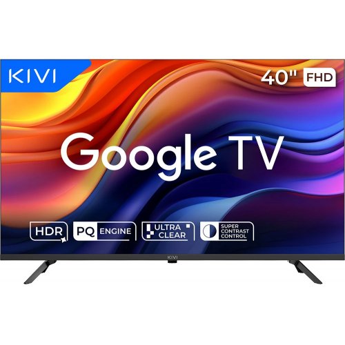 Телевізор Kivi 40" 40F800KB Black купити в Україні: Київ, Львів, Хмельницький, Тернопіль, Івано-Франківськ | Низька ціна, відгуки, характеристики від TELEMART фото
