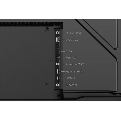 Телевізор Kivi 40" 40F800KB Black купити в Україні: Київ, Львів, Хмельницький, Тернопіль, Івано-Франківськ | Низька ціна, відгуки, характеристики від TELEMART фото