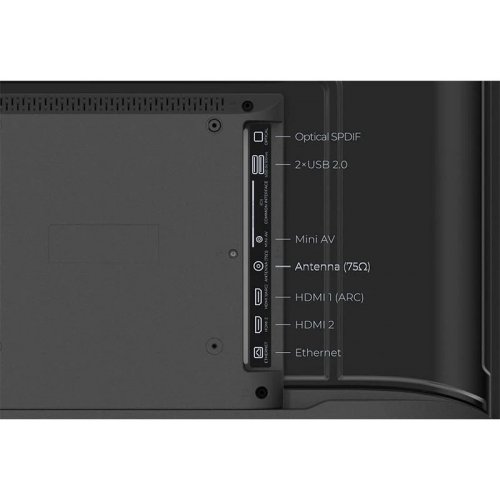 Телевізор Kivi 32" 32H800KB Black купити в Україні: Київ, Львів, Хмельницький, Тернопіль, Івано-Франківськ | Низька ціна, відгуки, характеристики від TELEMART фото