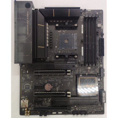 Материнська плата Asus ProArt B550-CREATOR (sAM4, AMD B550) (Відновлено продавцем, 826204) купити в Україні: Київ, Львів, Хмельницький, Тернопіль, Івано-Франківськ | Перевірка сумісності, низька ціна, відгуки, характеристики від TELEMART фото