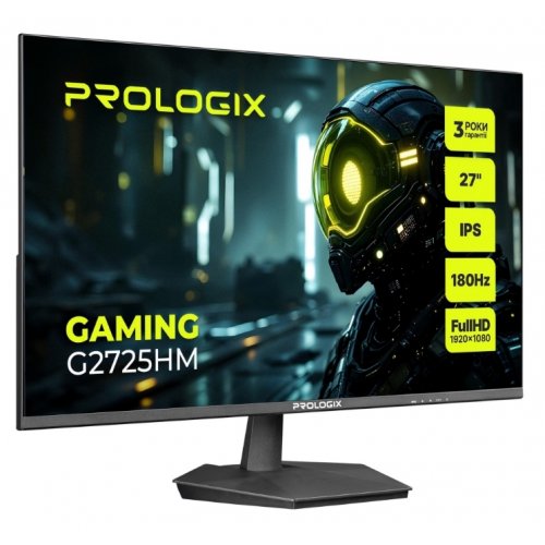 Монітор Prologix 27" Gaming G2725HM Black купити в Україні: Київ, Львів, Хмельницький, Тернопіль | Низька ціна, відгуки, характеристики від TELEMART фото