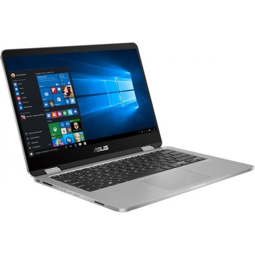 Продати Ноутбук Asus VivoBook Flip 14 TP401NA-EC043T (90NB0GW1-M01240) Light Grey за Trade-In у інтернет-магазині Телемарт - Київ, Дніпро, Україна фото