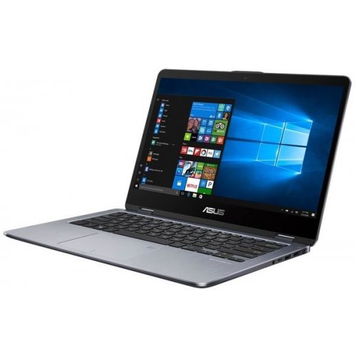 Продати Ноутбук Asus VivoBook Flip 14 TP410UR-EC120T (90NB0FZ1-M01590) Star Grey за Trade-In у інтернет-магазині Телемарт - Київ, Дніпро, Україна фото
