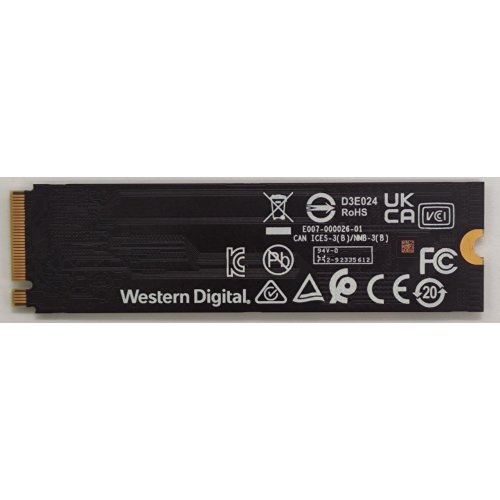Ssd-диск Western Digital Black SN770 1TB M.2 (2280 PCI-E) NVMe x4 (WDS100T3X0E) (Відновлено продавцем, 826335) купити в Україні: Київ, Львів, Хмельницький, Тернопіль, Івано-Франківськ | Перевірка сумісності, низька ціна, відгуки, характеристики від TELEMART фото