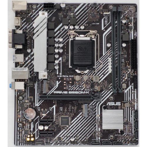 Материнская плата Asus PRIME B560M-K (s1200, Intel B560) (Восстановлено продавцом, 826349) купить в Украине: Киев, Днепр, Харьков, Одесса  | Проверка совместимости, низкая цена, отзывы, характеристики от TELEMART фото