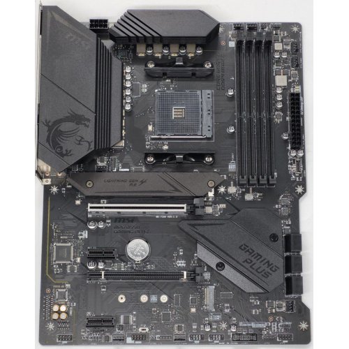 Материнська плата MSI MPG B550 GAMING PLUS (sAM4, AMD B550) (Відновлено продавцем, 826351) купити в Україні: Київ, Львів, Хмельницький, Тернопіль, Івано-Франківськ | Перевірка сумісності, низька ціна, відгуки, характеристики від TELEMART фото