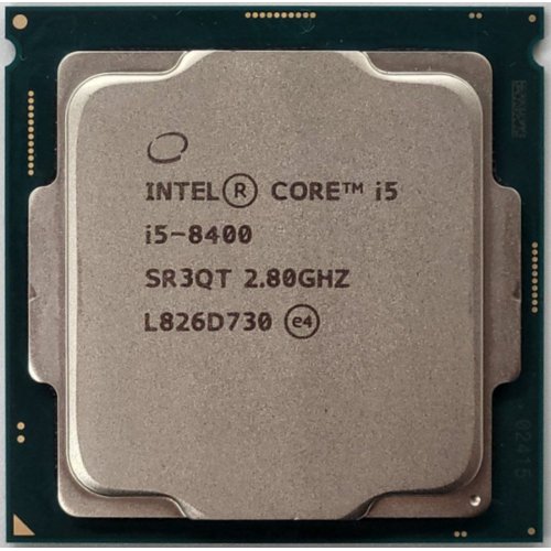 Процесор Intel Core i5-8400 2.8GHz 9MB s1151 Tray (CM8068403358811) (Відновлено продавцем, 826352) купити в Україні: Київ, Львів, Хмельницький, Тернопіль, Івано-Франківськ | Перевірка сумісності, низька ціна, відгуки, характеристики від TELEMART фото