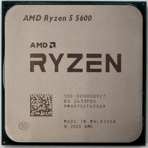 Процесор AMD Ryzen 5 5600 3.5(4.4)GHz 32MB sAM4 Tray (100-000000927) (Відновлено продавцем, 826354) купити в Україні: Київ, Львів, Хмельницький, Тернопіль, Івано-Франківськ | Перевірка сумісності, низька ціна, відгуки, характеристики від TELEMART фото