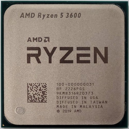 Процессор AMD Ryzen 5 3600 3.6(4.2)GHz 32MB sAM4 Tray (100-000000031) (Восстановлено продавцом, 826355) купить в Украине: Киев, Днепр, Харьков, Одесса  | Проверка совместимости, низкая цена, отзывы, характеристики от TELEMART фото