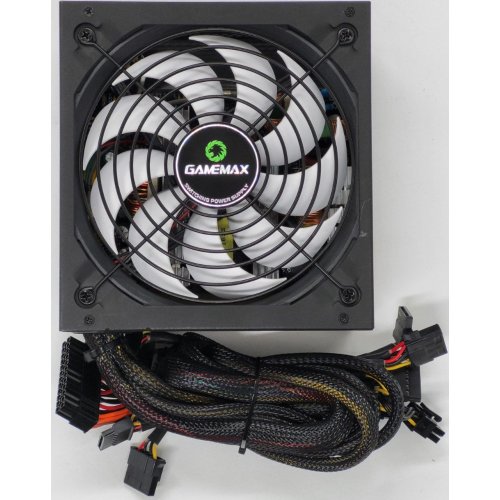 Блок питания GAMEMAX GP-550 550W (GP-550) (Восстановлено продавцом, 826358) купить в Украине: Киев, Днепр, Харьков, Одесса  | Проверка совместимости, низкая цена, отзывы, характеристики от TELEMART фото
