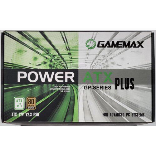 Блок питания GAMEMAX GP-550 550W (GP-550) (Восстановлено продавцом, 826358) купить в Украине: Киев, Днепр, Харьков, Одесса  | Проверка совместимости, низкая цена, отзывы, характеристики от TELEMART фото