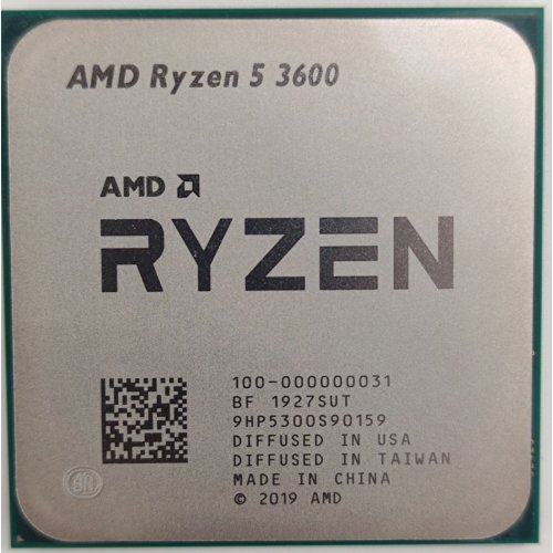 Процессор AMD Ryzen 5 3600 3.6(4.2)GHz 32MB sAM4 Box (100-100000031BOX) (Восстановлено продавцом, 826359) купить в Украине: Киев, Днепр, Харьков, Одесса  | Проверка совместимости, низкая цена, отзывы, характеристики от TELEMART фото