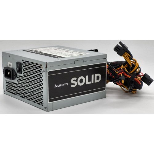 Блок питания CHIEFTEC Solid 600W (GPP-600S) OEM (Восстановлено продавцом, 826528) купить в Украине: Киев, Днепр, Харьков, Одесса  | Проверка совместимости, низкая цена, отзывы, характеристики от TELEMART фото