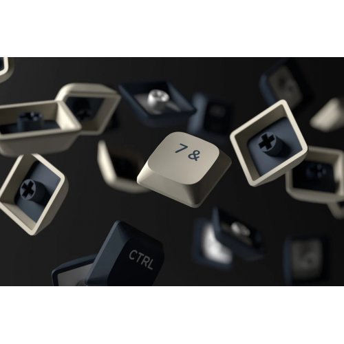 Клавіатура Keychron J1 82 Key RGB Hot-Swap Red Switch (J1-H1-UA) Black купити в Україні: Київ, Львів, Хмельницький, Тернопіль, Івано-Франківськ | Низька ціна, відгуки, характеристики від TELEMART фото