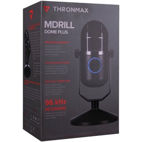Микрофон Thronmax M3P (M3PLUSTHRONMAX) Black купить в Украине: Киев, Днепр, Харьков, Одесса  | Низкая цена, отзывы, характеристики от TELEMART фото