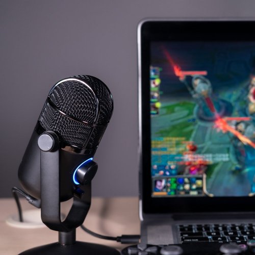 Микрофон Thronmax M3P (M3PLUSTHRONMAX) Black купить в Украине: Киев, Днепр, Харьков, Одесса  | Низкая цена, отзывы, характеристики от TELEMART фото