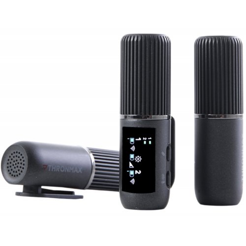 Петличный микрофон Thronmax C2 Space (C2THRONMAX) Black купить в Украине: Киев, Днепр, Харьков, Одесса  | Низкая цена, отзывы, характеристики от TELEMART фото