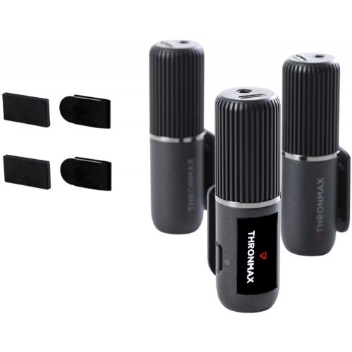 Петличный микрофон Thronmax C2 Space (C2THRONMAX) Black купить в Украине: Киев, Днепр, Харьков, Одесса  | Низкая цена, отзывы, характеристики от TELEMART фото