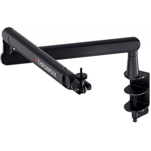 Стійка-пантограф Thronmax Tune S7 (S7THRONMAX) Black купити в Україні: Київ, Львів, Хмельницький, Тернопіль, Івано-Франківськ | Низька ціна, відгуки, характеристики від TELEMART фото
