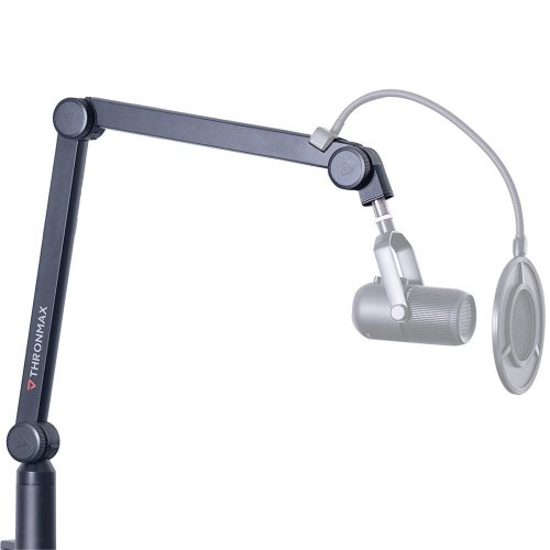 Стійка-пантограф Thronmax Phantom S4 (S4THRONMAX) Black купити в Україні: Київ, Львів, Хмельницький, Тернопіль, Івано-Франківськ | Низька ціна, відгуки, характеристики від TELEMART фото