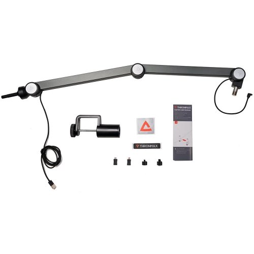 Стійка-пантограф Thronmax Caster S1 (S1THRONMAX) Black купити в Україні: Київ, Львів, Хмельницький, Тернопіль, Івано-Франківськ | Низька ціна, відгуки, характеристики від TELEMART фото