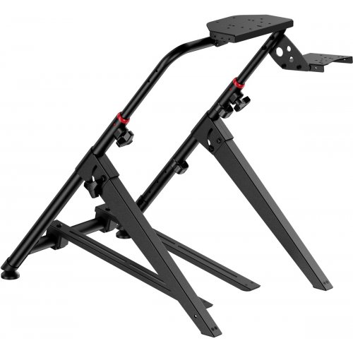 Стенд для крепления руля, коробки передач и педалей GamePro RS029 Black купить в Украине: Киев, Днепр, Харьков, Одесса  | Низкая цена, отзывы, характеристики от TELEMART фото