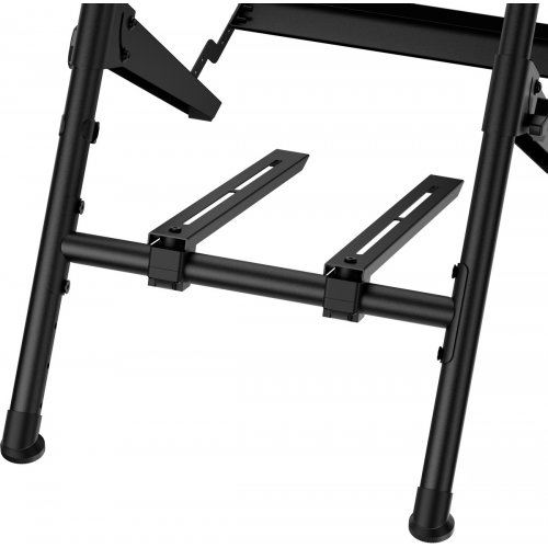 Стенд для крепления руля, коробки передач и педалей GamePro RS033 Black купить в Украине: Киев, Днепр, Харьков, Одесса  | Низкая цена, отзывы, характеристики от TELEMART фото