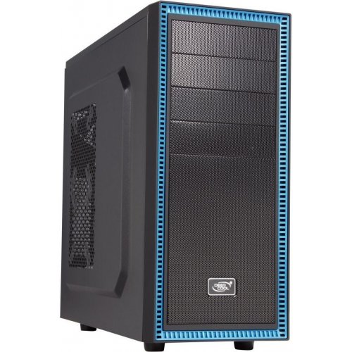 Корпус Deepcool TESSERACT BF без БП Black/Blue (Восстановлено продавцом, 826618) купить в Украине: Киев, Днепр, Харьков, Одесса  | Проверка совместимости, низкая цена, отзывы, характеристики от TELEMART фото